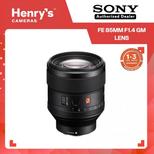 Sony FE 85mm F1.4 GM Lens