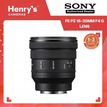 Sony FE PZ 16-35mm F4 G Lens