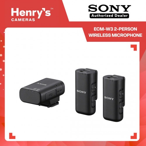 Sony ECM-W3 2-Person Wireless Microphone