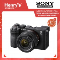 Sony ILCE-7C2 Alpha A7C II Full-Frame Mirrorless Camera with 28-60mm Lens Kit