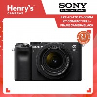 Sony ILCE-7C A7C 28-60mm Kit Compact Full-Frame Camera Black