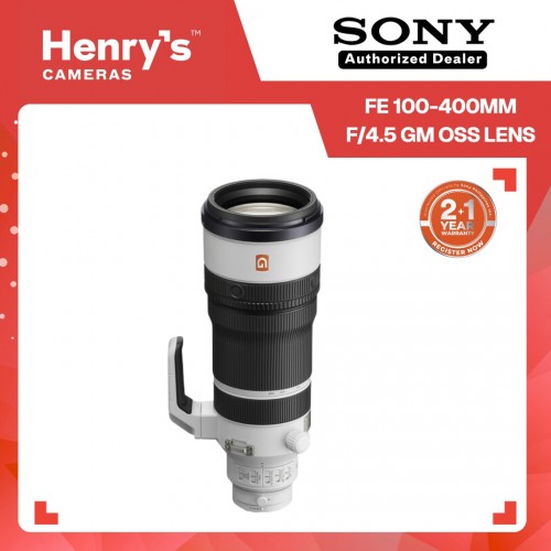 Sony FE 100-400mm F4.5 GM OSS Lens