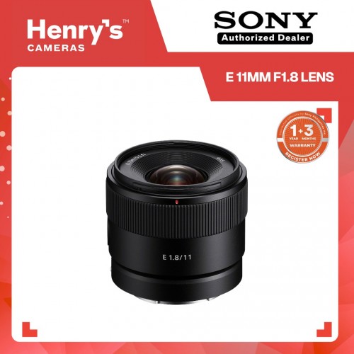Sony E 11mm F1.8 Lens