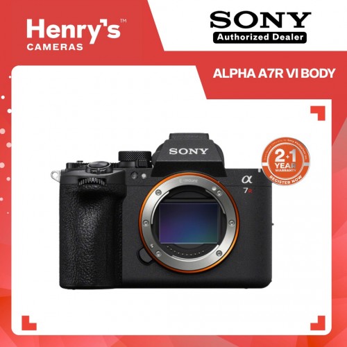 Sony ILCE-7R VI Full-Frame Mirrorless Camera Body Only Sony ILCE-7R VI Full-Frame Mirrorless Camera Body Only