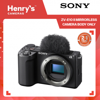 Sony ZV-E10 II Mirrorless Camera Body Only