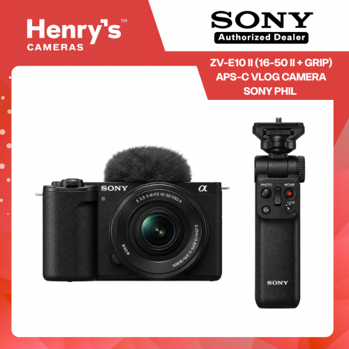 SONY ZV-E10 II (16-50 II + GRIP) APS-C Vlog Camera SONY PHIL