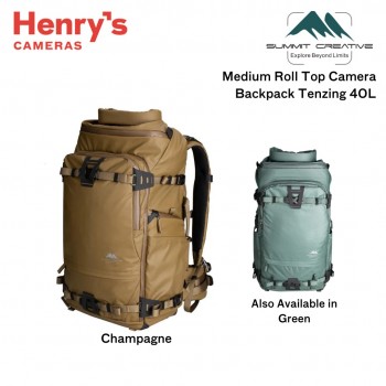 Summit Creative Medium Roll Top Camera Backpack Tenzing 40L Summit Creative Medium Roll Top Camera Backpack Tenzing 40L