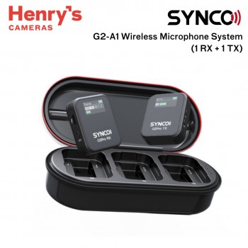 Synco G2 A1 Pro (1 RX + 1 TX) Wireless Microphone System for Cameras and Smartphones Synco G2 A1 Pro (1 RX + 1 TX) Wireless Microphone System for Cameras and Smartphones