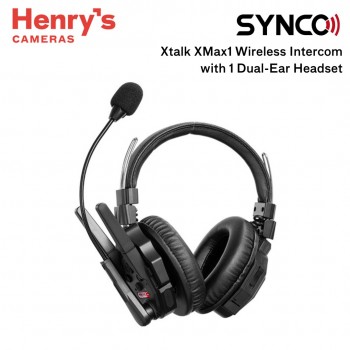 Synco XTalk XMax-1 2.4GHz 1-Person Full-Duplex Wireless Intercom Headset System Synco XTalk XMax-1 2.4GHz 1-Person Full-Duplex Wireless Intercom Headset System