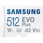 Samsung Evo Plus with Adapter C10 USH-I Micro SDXC 512GB