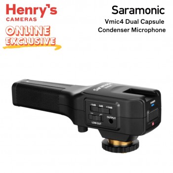 Saramonic VMIC 4 Dual Capsule Directional Condenser Microphone Saramonic VMIC 4 Dual Capsule Directional Condenser Microphone