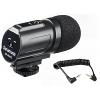 Saranomic SR-PMIC2 Stereo Video Mic for Camera