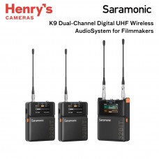 Saramonic K9 Dual-Channel Digital UHF Wireless AudioSystem Saramonic K9 Dual-Channel Digital UHF Wireless AudioSystem