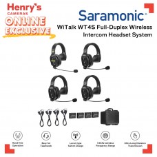 Saramonic Witalk WT4S Full-Duplex Wireless Intercom Headset System
