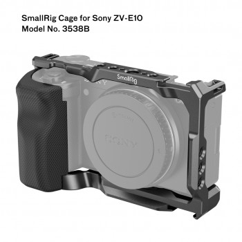 SmallRig Cage with Grip for Sony ZV-E10 3538B SmallRig Cage with Grip for Sony ZV-E10 3538B