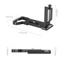 SmallRig Foldable L-Shape Mount Plate for Sony Alpha 7R V / Alpha 7 IV / Alpha 7S III 3984