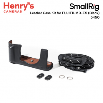 SmallRig Leather Case Kit for Fujifilm X-E5 (Black) 5450