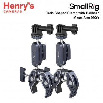 SmallRig Crab-Shaped Clamp with Ballhead Magic Arm 5529