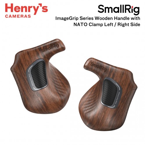 SmallRig ImageGrip Series Wooden Handle with NATO Clamp 5192 / 5161