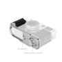 SmallRig L-shaped Mount Plate with Silicone Handle for FUJIFILM X half (Silver) 5216