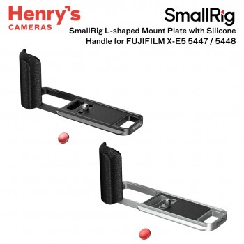 SmallRig L-Shaped Mount Plate With Silicone Handle for Fujifilm X-E5 5447 / 5448