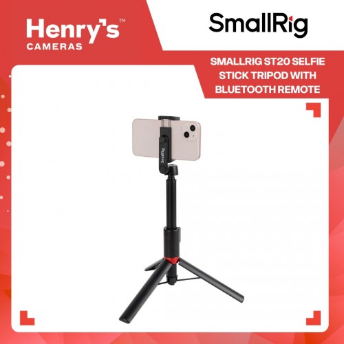 SmallRig ST20 Selfie Stick Tripod with Bluetooth Remote