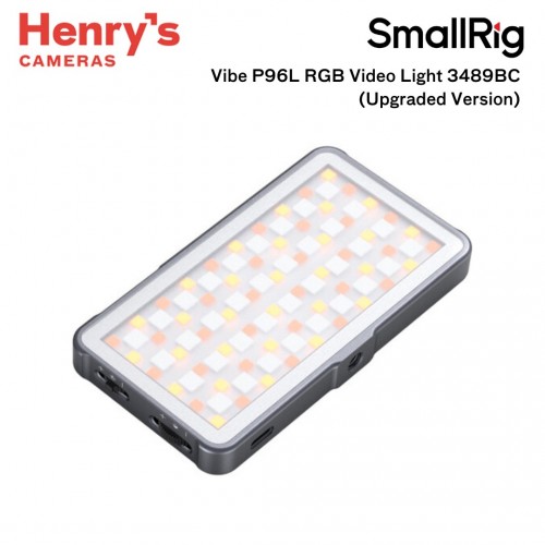 SmallRig Vibe P96L RGB Video Light 3489BC (Upgraded Version) SmallRig Vibe P96L RGB Video Light 3489BC (Upgraded Version)