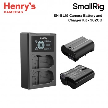 SmallRig EN-EL15 Camera Battery and Charger Kit - 3820B SmallRig EN-EL15 Camera Battery and Charger Kit - 3820B