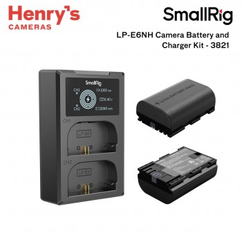 SmallRig LP-E6NH Camera Battery and Charger Kit - 3821 SmallRig LP-E6NH Camera Battery and Charger Kit - 3821