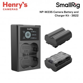 SmallRig NP-W235 Camera Battery and Charger Kit - 3822 SmallRig NP-W235 Camera Battery and Charger Kit - 3822