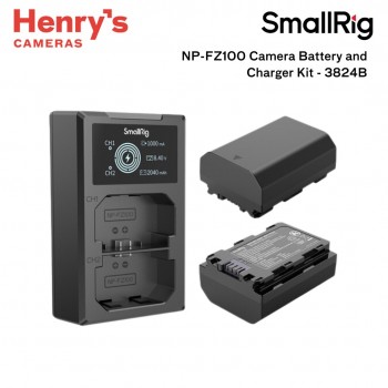 SmallRig NP-FZ100 Camera Battery and Charger Kit - 3824B SmallRig NP-FZ100 Camera Battery and Charger Kit - 3824B
