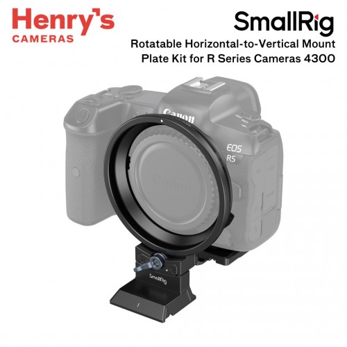 SmallRig Rotatable Horizontal-to-Vertical Mount Plate Kit for R Series Cameras 4300