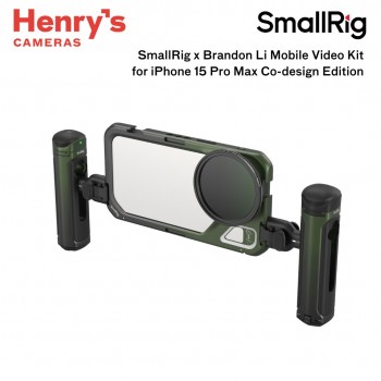 SmallRig x Brandon Li Mobile Video Kit for iPhone 15 Pro Max Co-design Edition - 4407B SmallRig x Brandon Li Mobile Video Kit for iPhone 15 Pro Max Co-design Edition - 4407B