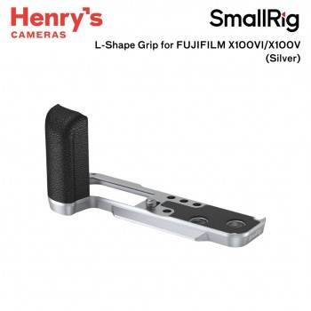 SmallRig L-Shape Handle for Fujifilm X100VI / X100V (Silver) 4555/4555B SmallRig L-Shape Handle for Fujifilm X100VI / X100V (Silver) 4555/4555B