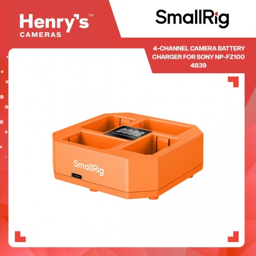 SMALLRIG 4-channel Camera Battery charger for Sony NP-FZ100 4839 SMALLRIG 4-channel Camera Battery charger for Sony NP-FZ100 4839