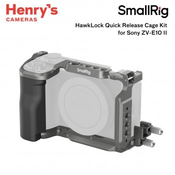 SmallRig HawkLock Quick Release Cage Kit for Sony ZV-E10 II - 4949 SmallRig HawkLock Quick Release Cage Kit for Sony ZV-E10 II - 4949