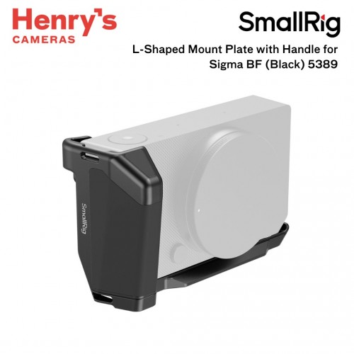 SmallRig L-Shaped Mount Plate with Handle for Sigma BF (Black) 5389