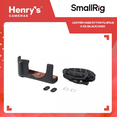 SmallRig Leather Case Kit for Fujifilm X-E5 (Black) 5450