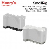 SmallRig Mount Plate with AirTag Slot for Sony Alpha 7C II / 7CR – Black (5481) / Silver (5482) SmallRig Mount Plate with AirTag Slot for Sony Alpha 7C II / 7CR – Black (5481) / Silver (5482)