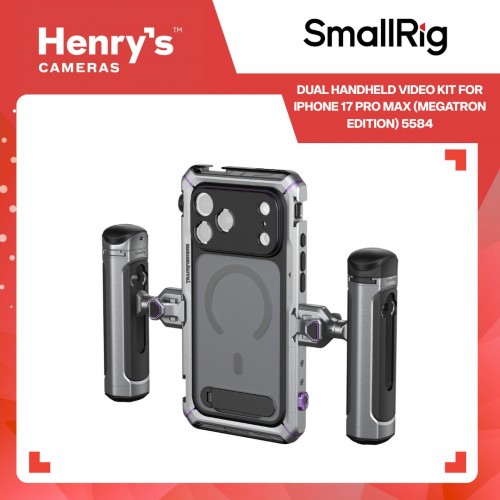SmallRig Dual Handheld Video Kit for iPhone 17 Pro Max (Megatron Edition) 5584 SmallRig Dual Handheld Video Kit for iPhone 17 Pro Max (Megatron Edition) 5584