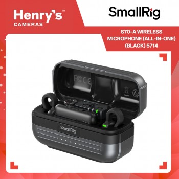 SmallRig S70-A Wireless Microphone (All-in-One) (Black) 5714 SmallRig S70-A Wireless Microphone (All-in-One) (Black) 5714