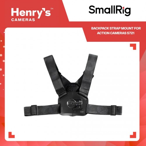 SmallRig Backpack Strap Mount for Action Cameras 5721 SmallRig Backpack Strap Mount for Action Cameras 5721