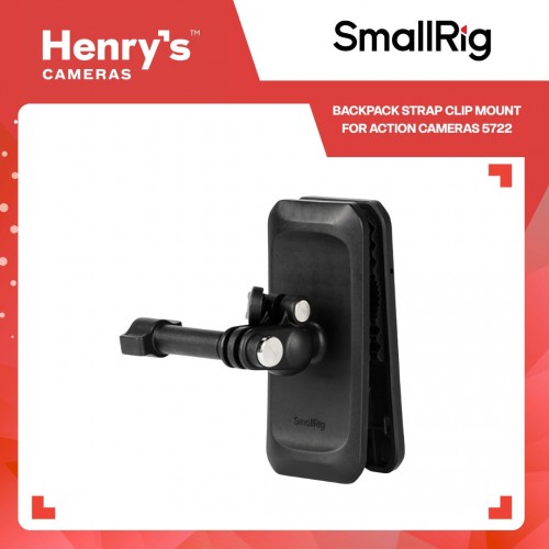 SmallRig Backpack Strap Clip Mount for Action Cameras 5722 SmallRig Backpack Strap Clip Mount for Action Cameras 5722