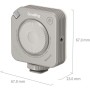 SmallRig P96 Neo Mini LED Video Light (Morandi Gray)