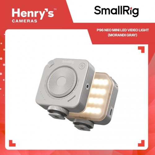 SmallRig P96 Neo Mini LED Video Light (Morandi Gray)