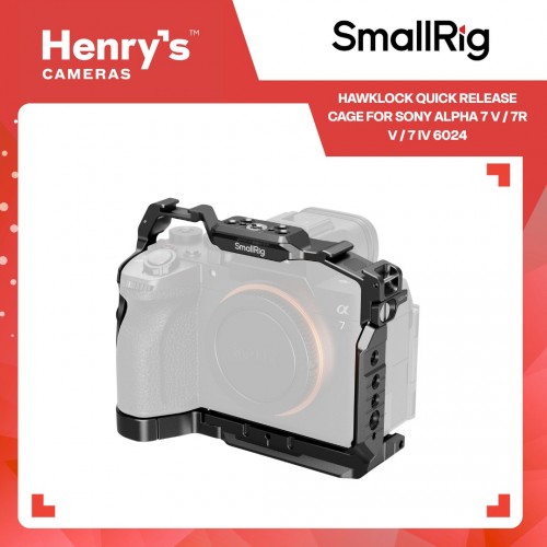 SmallRig HawkLock Quick Release Cage for Sony Alpha 7 V / 7R V / 7 IV 6024 SmallRig HawkLock Quick Release Cage for Sony Alpha 7 V / 7R V / 7 IV 6024