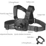 SmallRig Chest Mount for DJI Osmo Pocket 4 / 3 6050