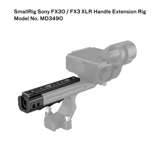 SmallRig Sony FX30 / FX3 XLR Handle Extension Rig MD3490