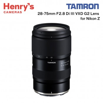 Tamron A063Z 28-75mm f2.8 Di III VXD G2 Lens for Nikon Z Mount Tamron A063Z 28-75mm f2.8 Di III VXD G2 Lens for Nikon Z Mount