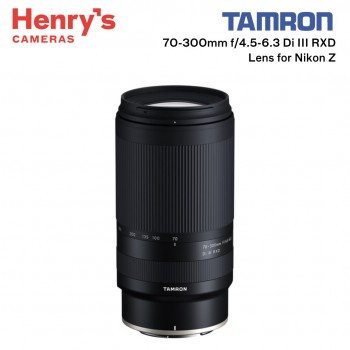 Tamron 70-300mm f/4.5-6.3 Di III RXD Lens for Nikon Z - Order Basis